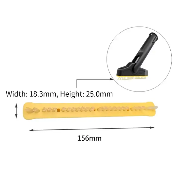 Nettoyage de coulis confortable pour ensemble de bandes de brosse Karcher-4 pièces