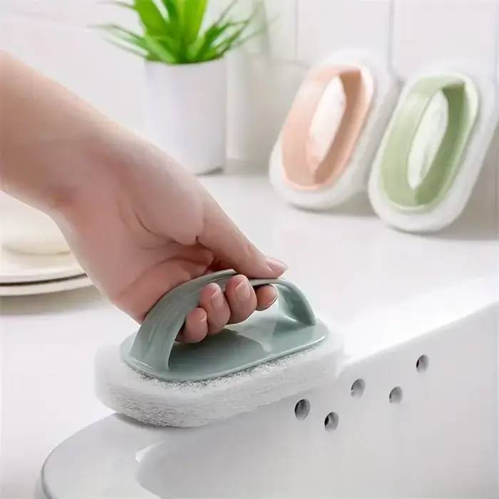 Brosse de nettoyage polyvalente pour salle de bains