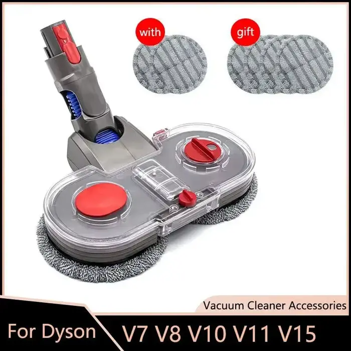 Brosse de tête de vadrouille électrique avec eau précieuse pour aspirateur Dyson V7