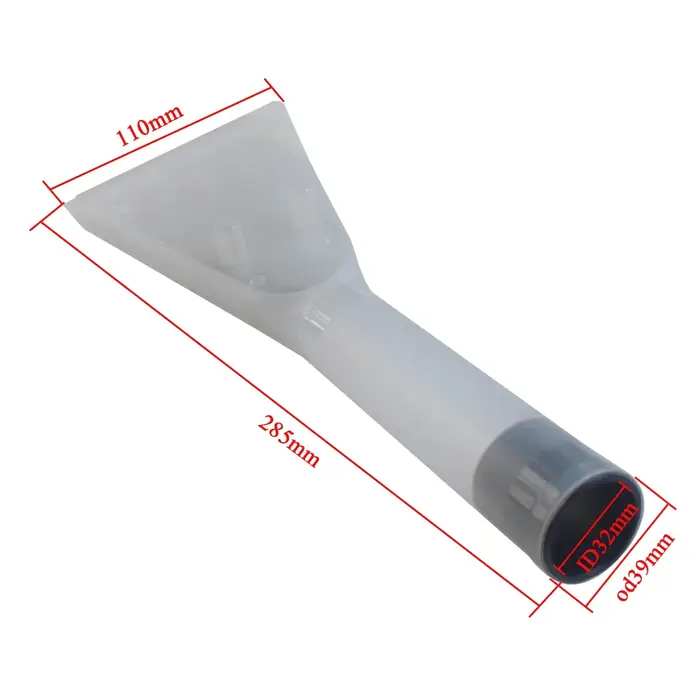 Pièces universelles de brosse pour tissus d'ameublement de tapis d'aspirateur sec et humide ID35/32mm pour le lavage efficace des sièges et la buse d'eau compatible
