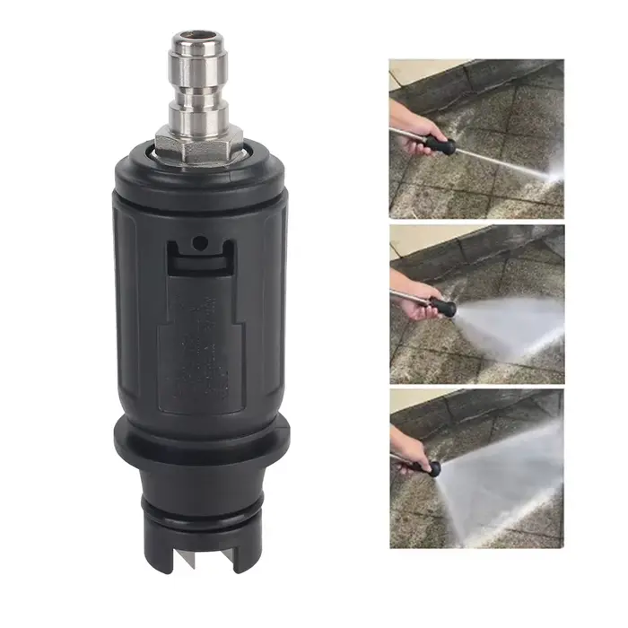 Buse de lavage haute pression avec prise rapide de 1/4 pouces