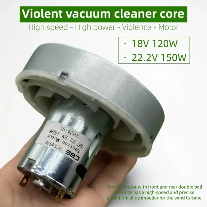 Aspirateur à main haute puissance DC 18V 22.2V
