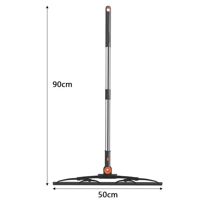 Balai magique rotatif en caoutchouc de 50 Cm