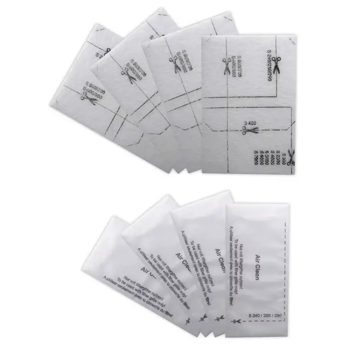 6713110 filtre de nettoyage d'air pour tapis filtrant d'aspirateur avec filtre de nettoyage d'air 39