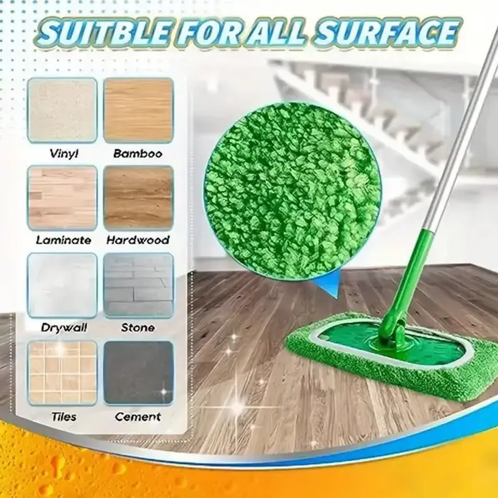 Recharges de tissu pour serpillière humide