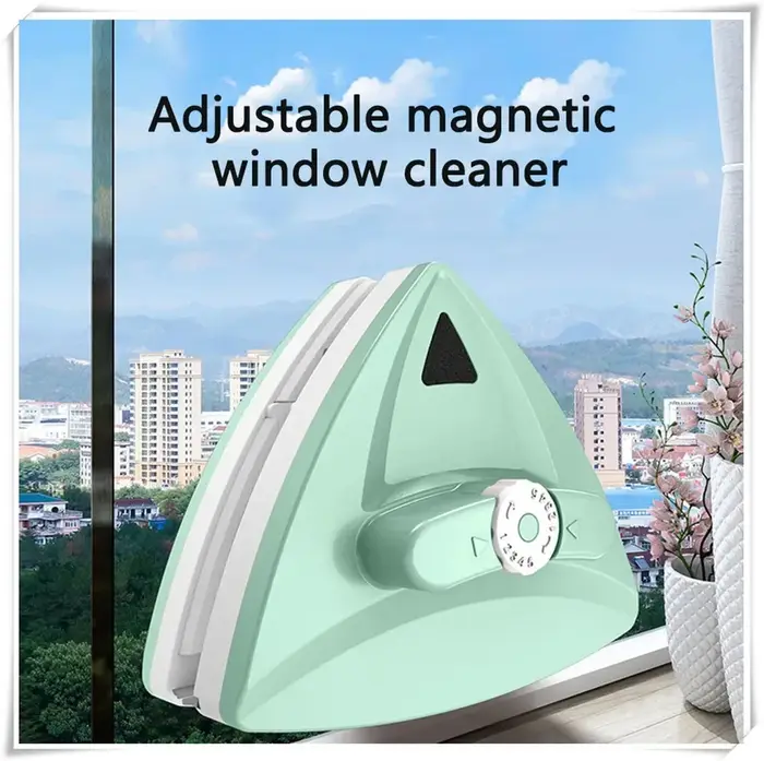 Nettoyeur de vitres magnétique pour verre de 5 à 25 mm