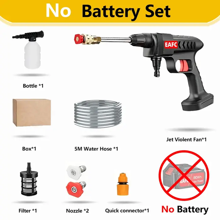 Makita – nettoyeur haute pression sans fil 60BAR