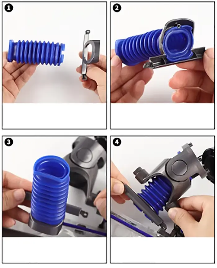 Pour Dyson V6 V7 V8 V10 V11 produits Robot aspirateur brosse de sol tuyau bandes de velours doux accessoires d'appareils ménagers