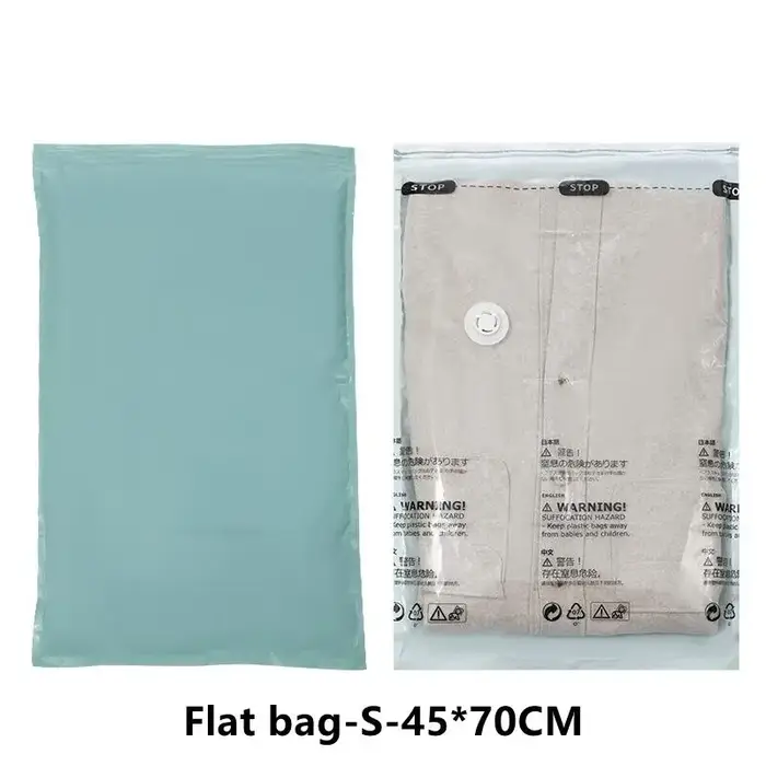 Sacs de rangement sous vide de voyage extra grands sans pompe