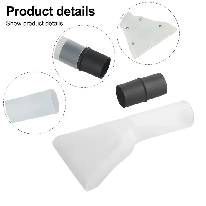 Tête de brosse de nettoyage absorbante transparente pour tapis et canapés