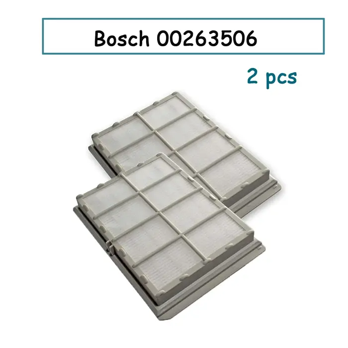 Filtre HEPA 00263506 BBZ8SF1 pour Bosch Siemens BSG4 BSF BBS7 BBS8 S04G VS6A VS7C/D VS9A VS32/33 VS42/44 accessoires de