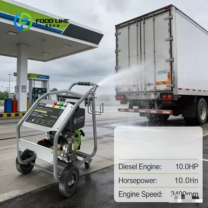 Nettoyeur haute pression diesel personnalisé pour le lavage de voitures