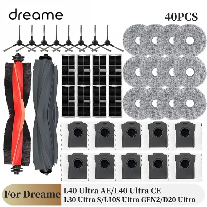 Pour aspirateur Dreame L40 Ultra AE : vadrouilles