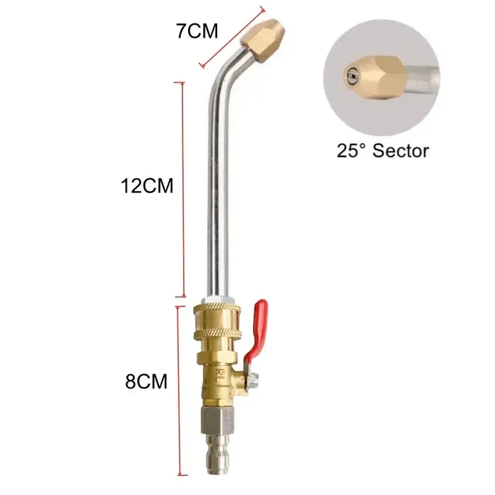 Baguette d'extension de lave-auto haute pression