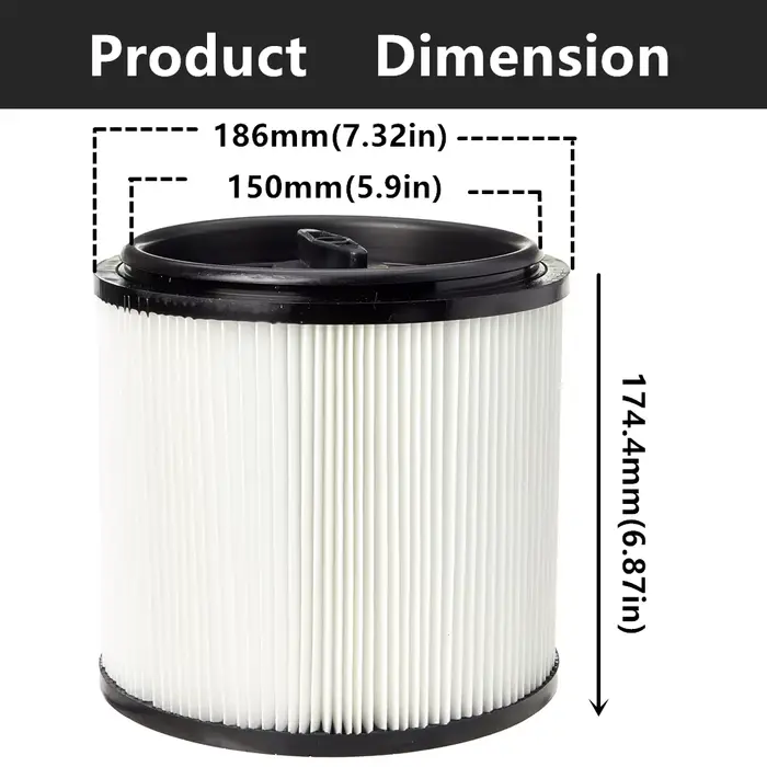 Filtre HEPA universel pour aspirateur