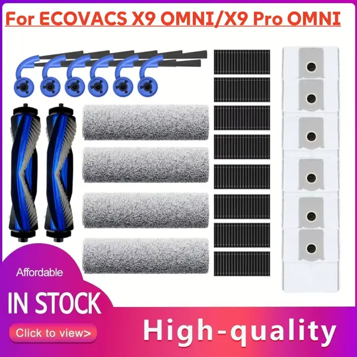 Compatible avec Ecovacs Deebot X9/X9 Pro OMNI