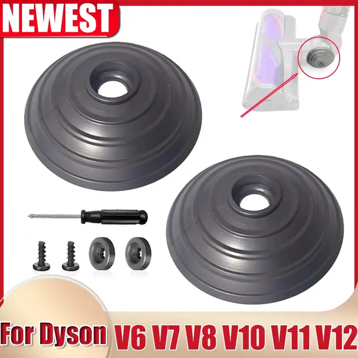 Accessoires de roue à billes en V pour aspirateur Dyson V6 V7 V8 V10 V12 DC58 DC59 DC62