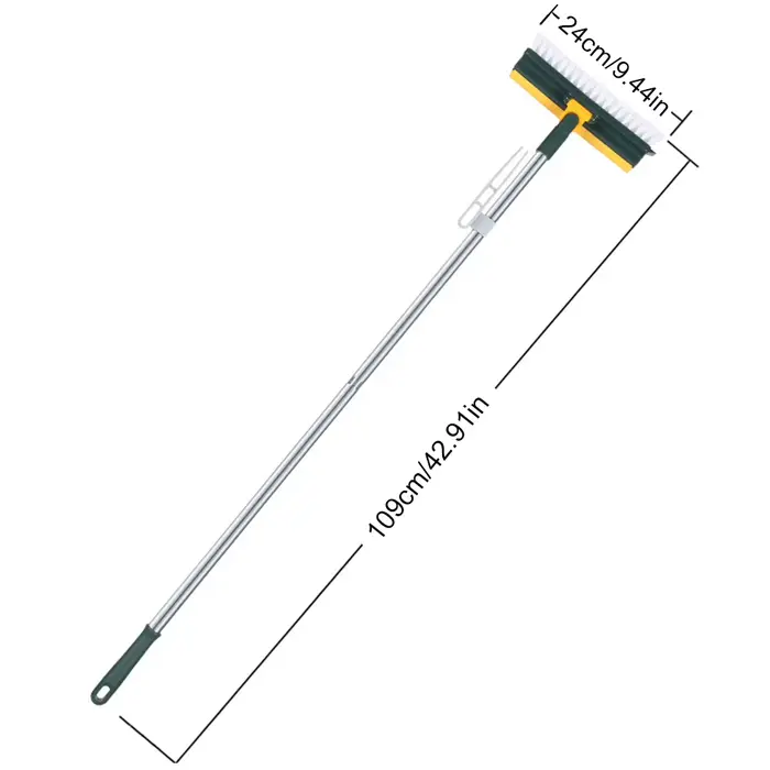 Brosse à récurer les sols 3 en 1 180 °