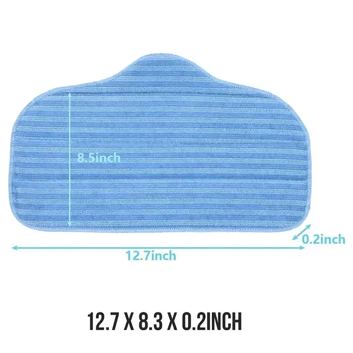 Tampons de vadrouille en microcarence compatibles avec le nettoyeur vapeur DuKisNeat McCulloch MC1275 et SF-140 SF-275/SF-370 Steamfast