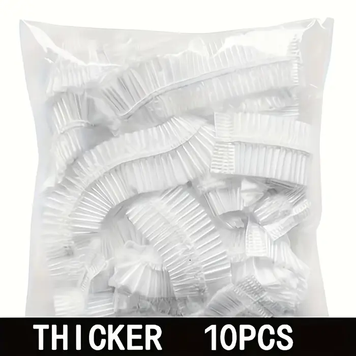 10 housses de protection transparentes réutilisables