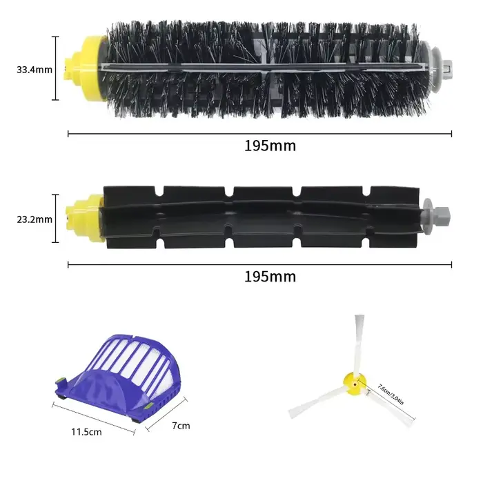 Brosse pour aspirateur IRobot Roomba série 600