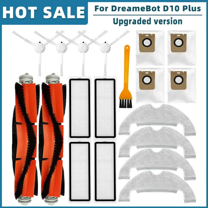Brosse principale et latérale pour aspirateur robot Xiaomi Dreame Bot D10 Plus RLS3D