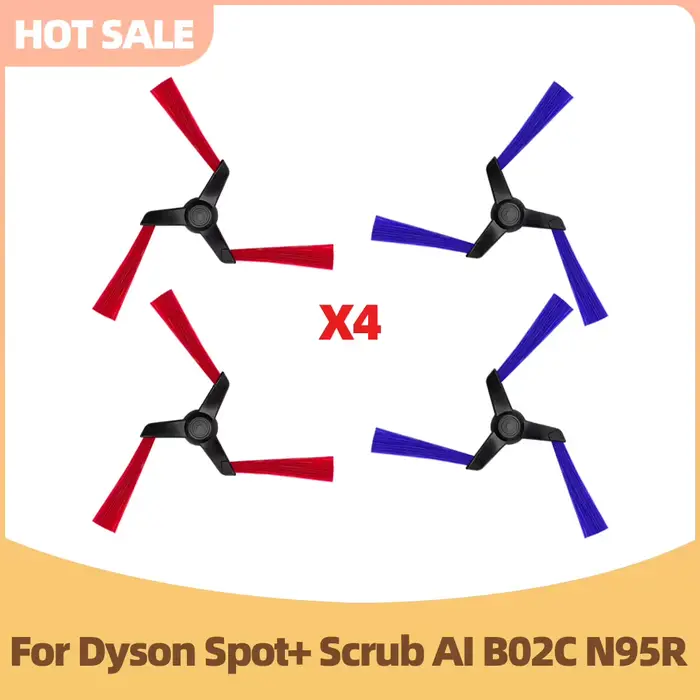 Compatible avec Dyson Spot+ Scrub AI B02C N95R Aspirateur Brosse principale Brosse latérale Filtre R