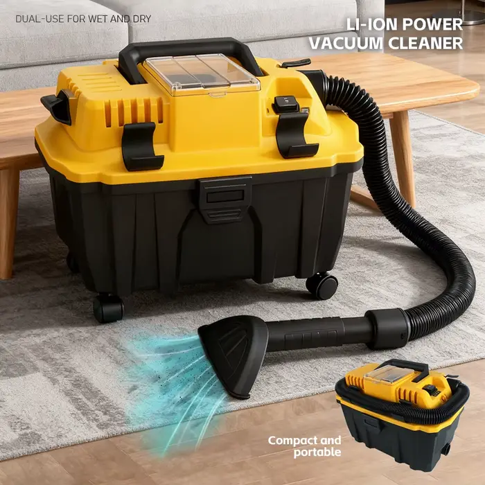 Aspirateur sans fil Lithium-Ion sans brosse