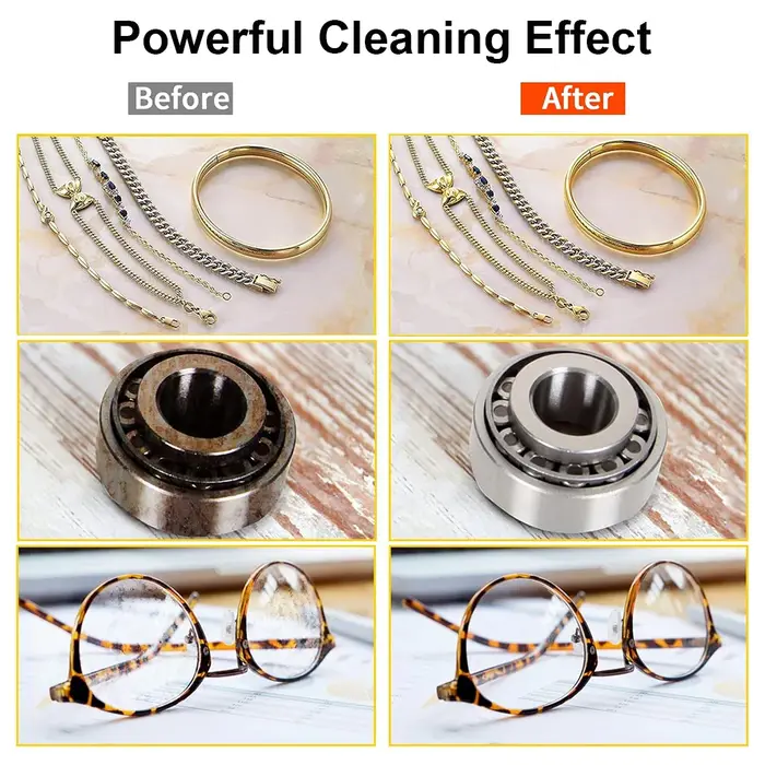 Nettoyeur à ultrasons haute fréquence pour lunettes