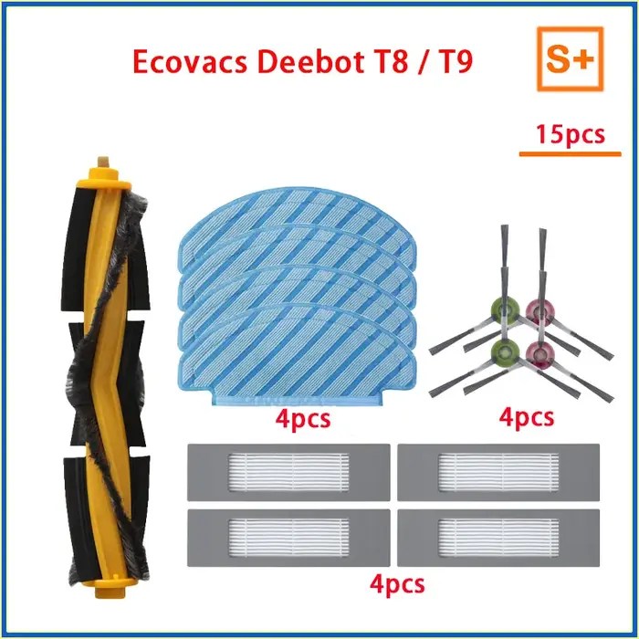 Pièces de sac à poussière pour aspirateur Robot ECOVACS Deebot T9 AIVI T8