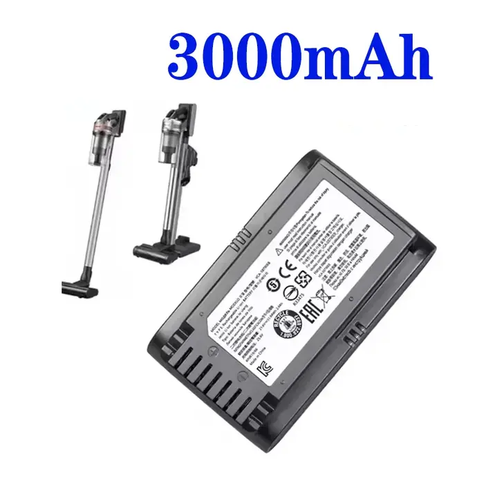 100% batterie de balayeuse originale VCA-SBT90 pour Samsung Vs9000 Jet90 Jet75 Jet90E