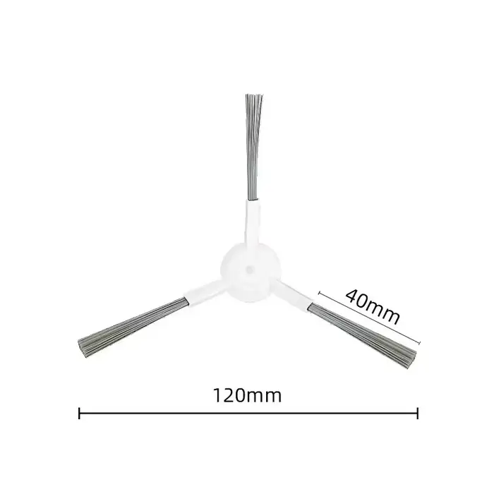 Brosse latérale pourXiaomi Mijia S10+/ S10 plus / B105 / B108CN / B113CN(Self-Cleaning Mop 2 Pro)Omni 1S(B116)/ Mop2 (C102CN) Ro