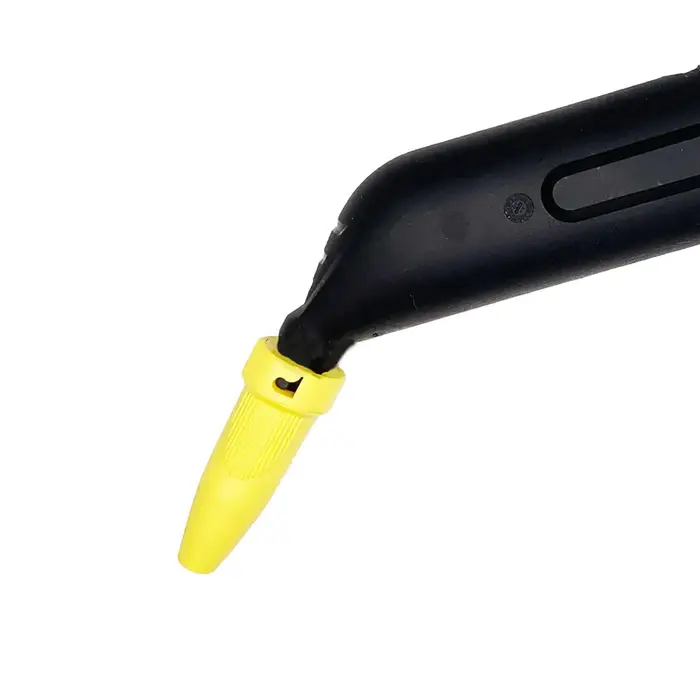 Tête de buse d'arrosage à vapeur puissante jaune