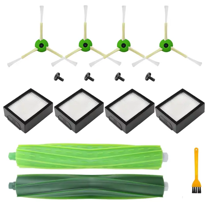 Kit de pièces de rechange pour aspirateur iRobot Roomba i3 i7 i7 +/i7 Plus E5 E6