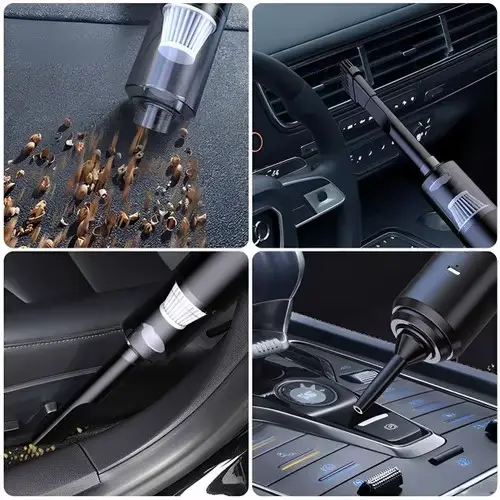 Aspirateur de poussière portable pour voiture, aspirateur électrique sans fil à forte aspiration, nettoyeur de vitres électrique intelligent pour la maison