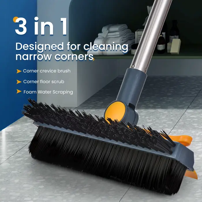 Brosse de nettoyage de sol 3 en 1