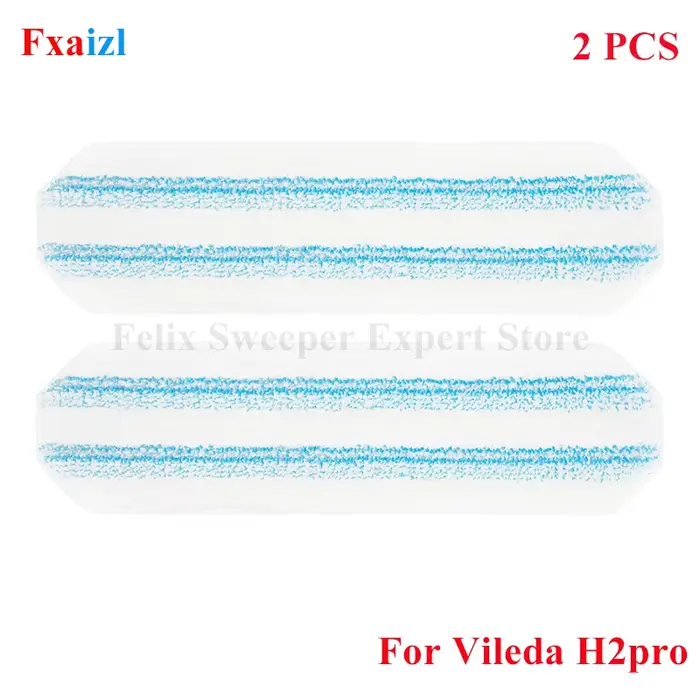 Tampon de vadrouille en microfibre pour chiffons de remplacement Vileda H2pro, système de vadrouille