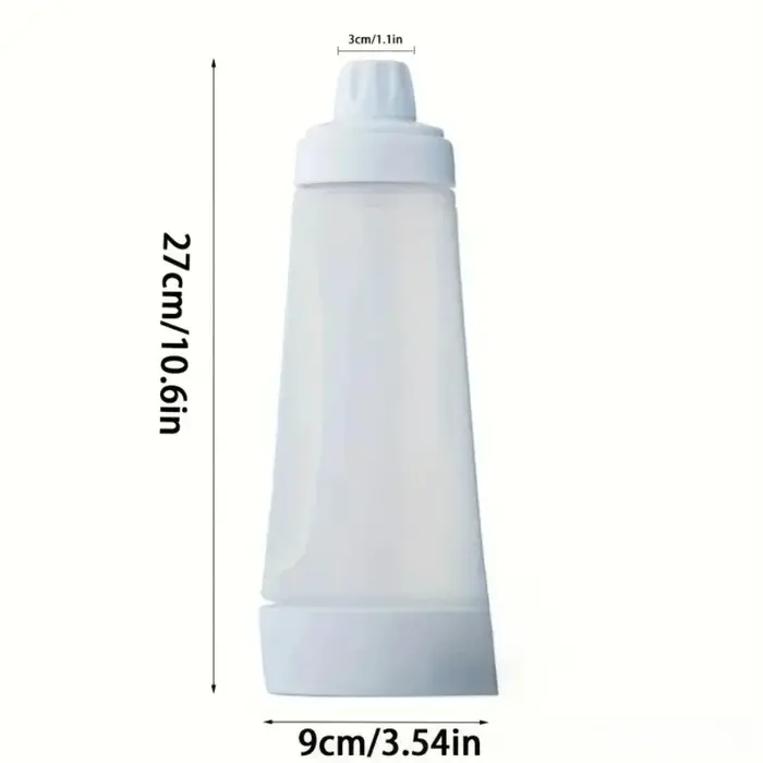 Bouteille mélangeuse de pâte manuelle 1000 ml avec échelle graduée