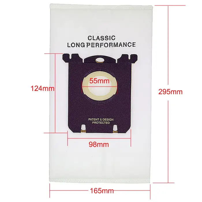 Filtre HEPA de remplacement et sacs à poussière S-BAG compatibles avec l'aspirateur Philips, AEG, Electrolux, Tornado, Volta