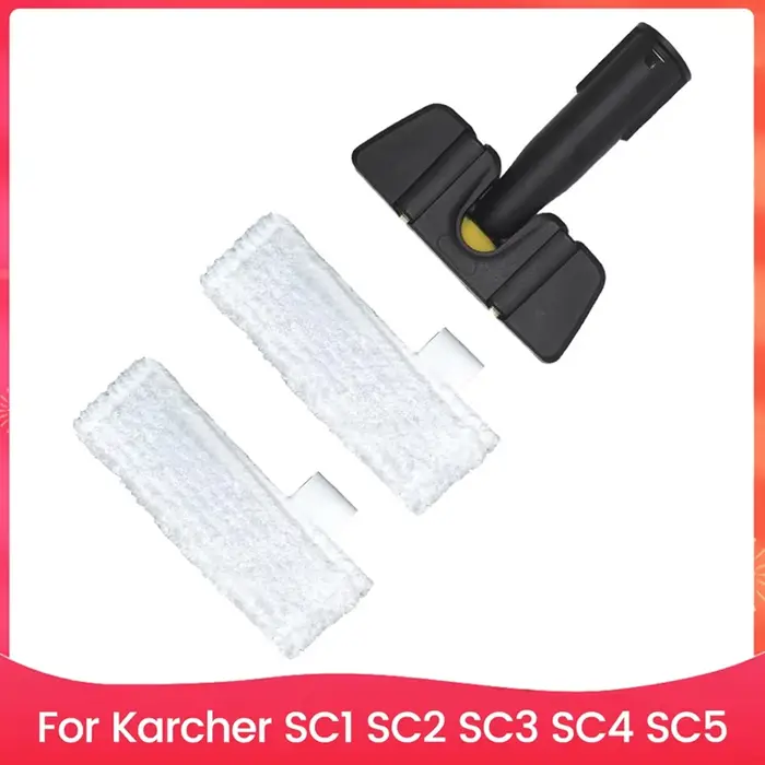 Nettoyeur à vapeur buse à main outil brosse avec tampon de vadrouille en microfibre pour Karcher SC1 SC2 SC3 SC4SC5