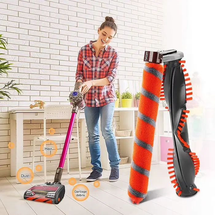 Brosse à rouleau pour aspirateur Shlavabo Duo Clean