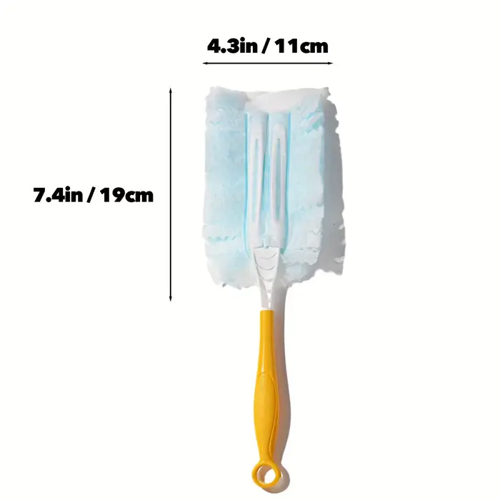 Un paquet de 10 accessoires dépoussiéreurs jetables, compatibles avec Swiffer.