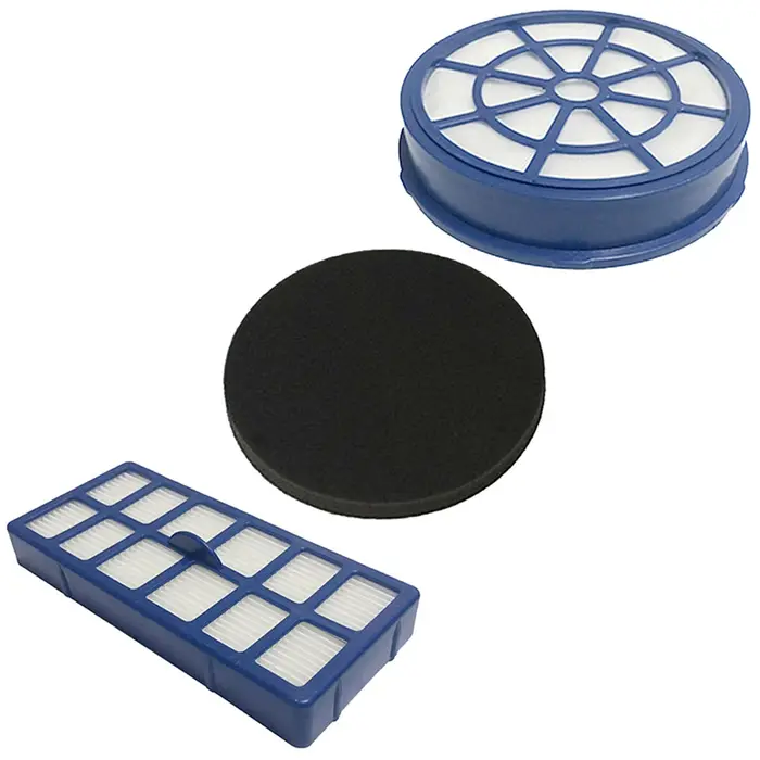 Kit de pré/filtre de moteur d'aspirateur + filtres d'échappement pour aspirateur Hoover Breeze