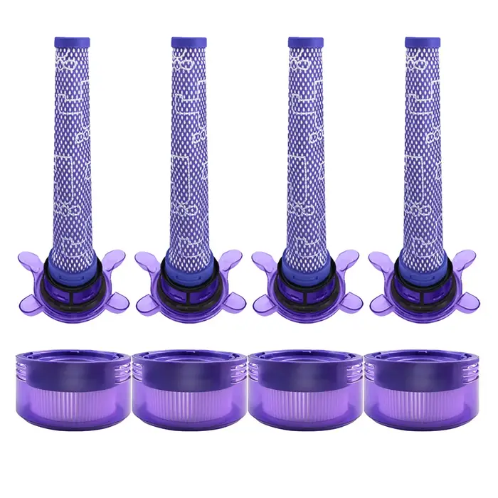 Pré-filtre et post-filtre V8 améliorés pour aspirateur à main Dyson V8 FOCUS Mattress SV25 SV37