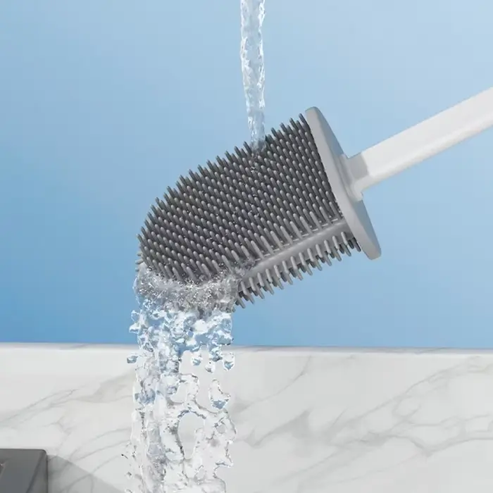 Brosse de toilette en Silicone