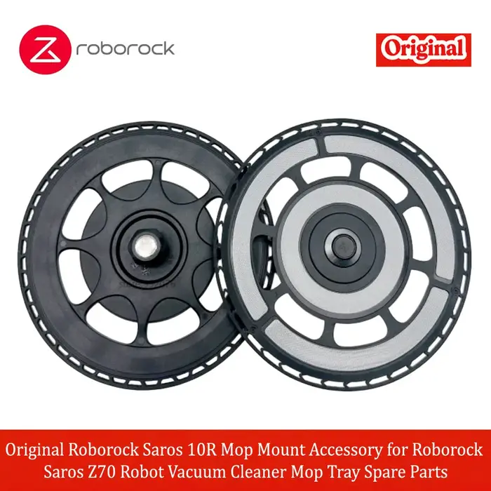 Support de serpillière d'origine Roborock Saros 10R pour aspirateur robot