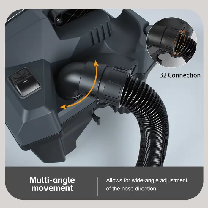 Aspirateur sans brosse 20V pour batterie DeWalt-puente aspiration sans fil Shop Vac extracteur de poussière