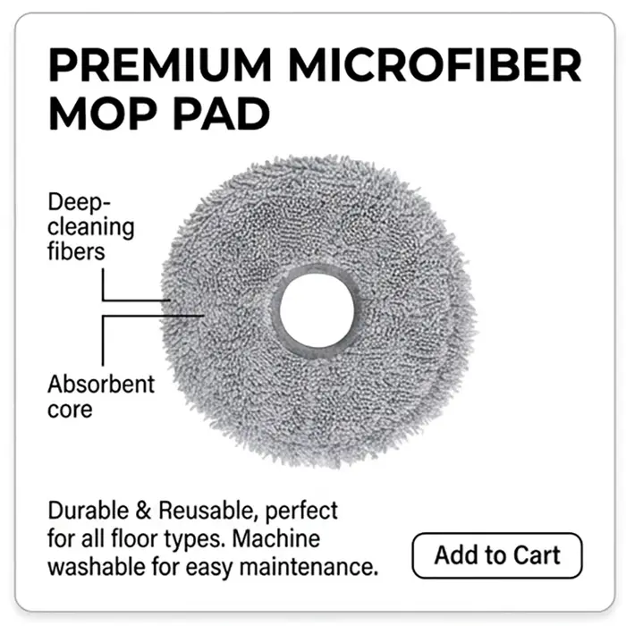 Accessoires pour aspirateur robot Dreame D20 Ultra / L10s