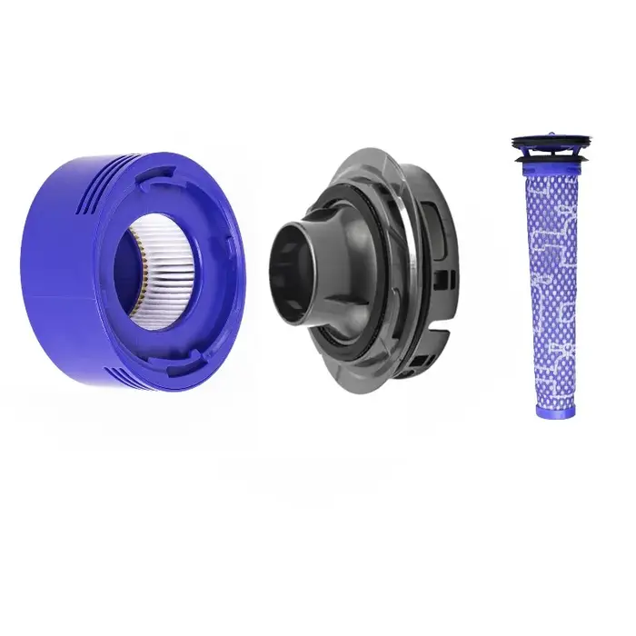 Kit de remplacement de haute qualité pour aspirateur Dyson V7 V8 : Couvercle arrière du moteur + filtre HEPA - Pièces
