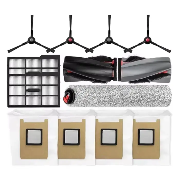 B26B 12 pièces pour aspirateur Eufy Omni E25/E28, pièce de rechange, brosse principale, rouleau, bro